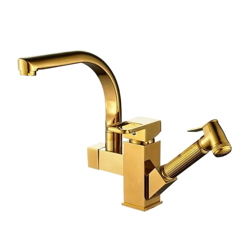 Grifo de cocina para llenar ollas grandes con agua fría y caliente desde el mostrador