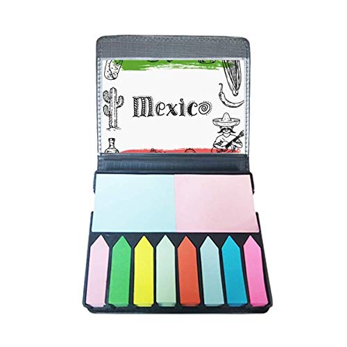 Marque-page cactus notes autocollantes repositionnables en boîte