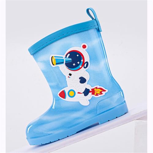 Kids Rain Boots for Boys Girls Toddler 𝐂artoon Soft Rubber Water Proof Non Slip Rain Shoes It Takes A Little Rain4