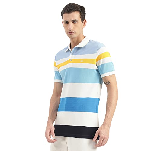 Image of United Colors of Benetton Men's Solid Regular Fit T-Shirt