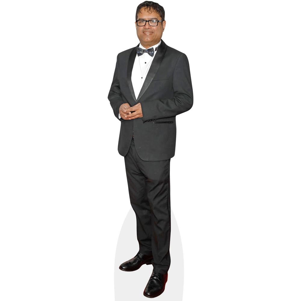 Paul Sinha (Bow Tie) Mini Size Cutout