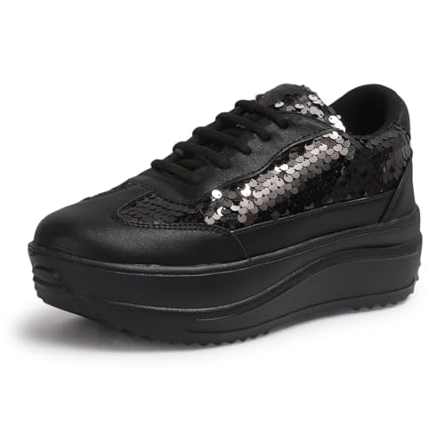 Image of Vendoz Women Party & Casual Glitter Wedding Bridal Sneakers