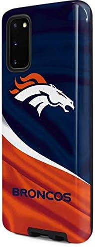 Skinit Pro Phone Case Compatible with Galaxy S20 - Officially Licensed NFL Denver Broncos Design
