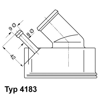 Wahler 4183.92d Thermostat pour le refroidissement