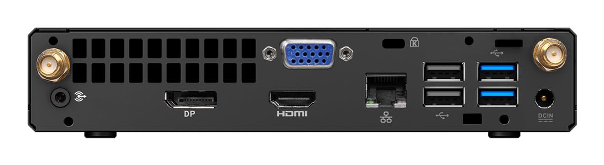 ASRock Jupiter X300 Mini PC Barebone, AMD Socket AM4, DDR4 fino a 64GB, 2.5" HDD & SSD, HDMI, USB-C, Nero