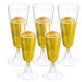 🥂 【Regalo Eccellente】 Il set di flûte da champagne in plastica è un regalo ideale per qualsiasi inaugurazione della casa per amici, parenti o vicini. Sicuramente porterà gioia e gioia ai tuoi amici e alla tua famiglia.