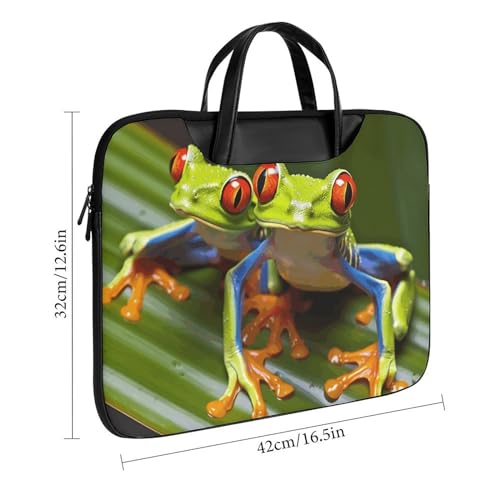 Bolso Laptop 16.5 Pulgadas Rojo Rana Ojo miniatura 3