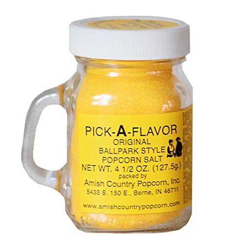 Amish Country Popcorn | Ball Park Butter Salt 4.5oz Old Fashioned Flavor |