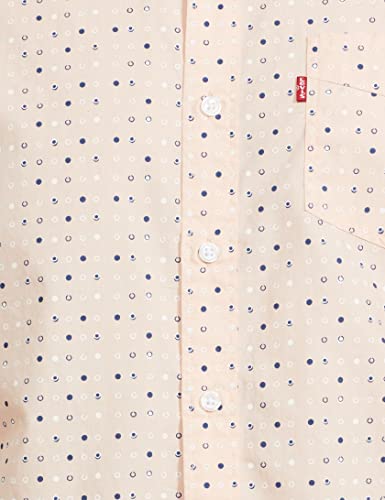 Image of Levi's Men's Cotton Striped Slim Fit Shirt