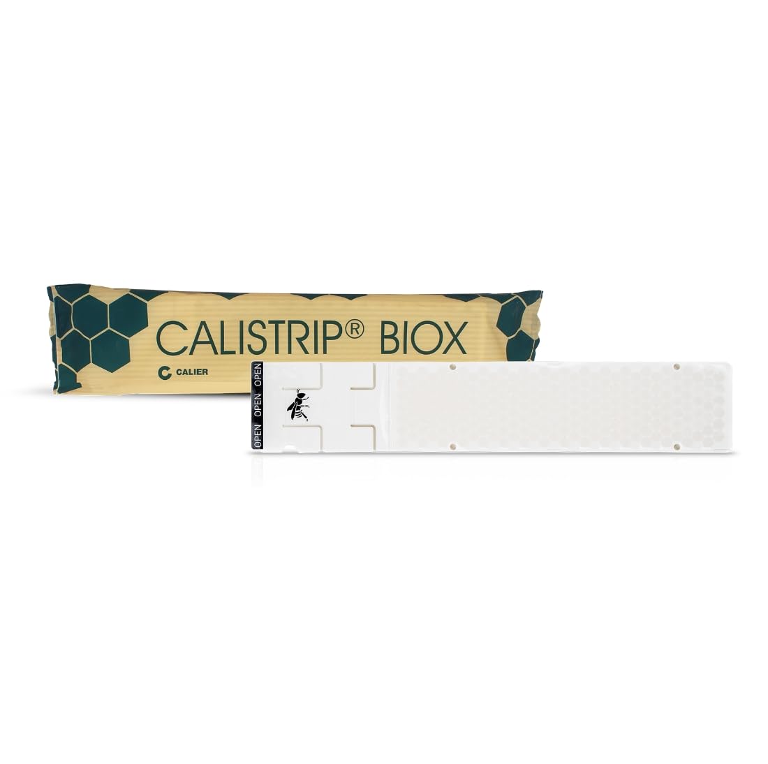 Strisce di acido ossalico Calistrip BIOX 10 pezzi per 5 colonie di api | Trattamento Varroa per api | Effetto a lunga durata fino a 6 settimane | Autorizzato UE e adatto per apicoltori biologici