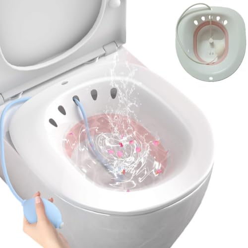 DTWOC Sitz Bath Tub with Air Pump for Women & Men, Large Capacity Portable Perineal Soaking Basin, Suitable for Postpartum Care, Hemorrhoids Recovery (B0DH1KX6NG) Amazon Price History, Amazon Price Tracker