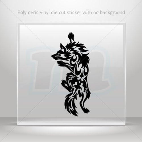 Stickers Decal Tribal Wolf Attack Car door Hobbies Sports car Durable Racing Motorbikes 1201 RS246