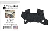 Tractiongrips Rubber Grip Tape Overlay for Kel-Tec Sub-2000 Gen 2 with G17/22 Grip