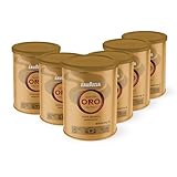 Lavazza Qualita Oro Ground Coffee Blend, Medium Roast, 8.8-Oz Cans (Pack of 6)