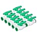 Tube Valve, 10Pcs Valve, PPR Straight Quick Connect Fitting Connector Set, Plug and Play, for Cold Water Pressure, Industrial Valves (20mm)