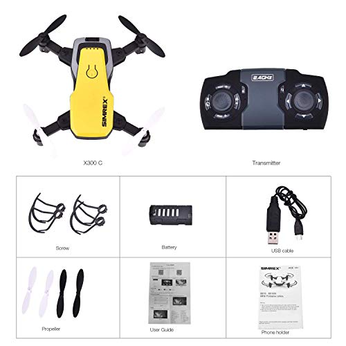 simrex x300c mini drone