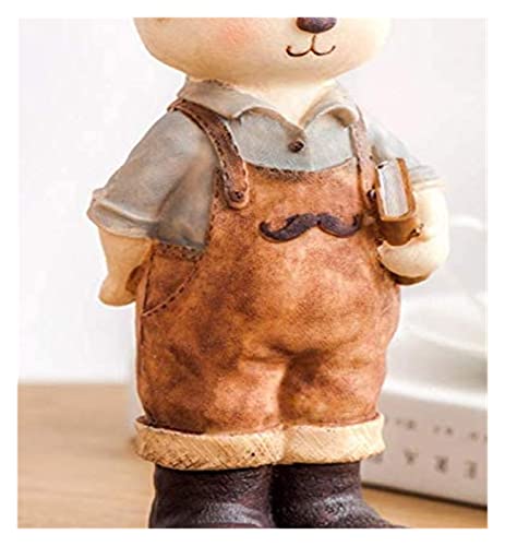 Figurine lapin en cristal déco maison table chambre et meuble TV - 2