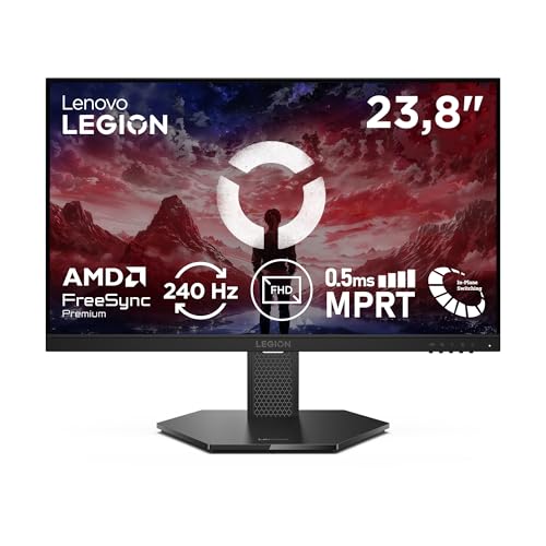 Lenovo Legion 24-10- Monitor Gaming FHD 23.8' (IPS, 240...