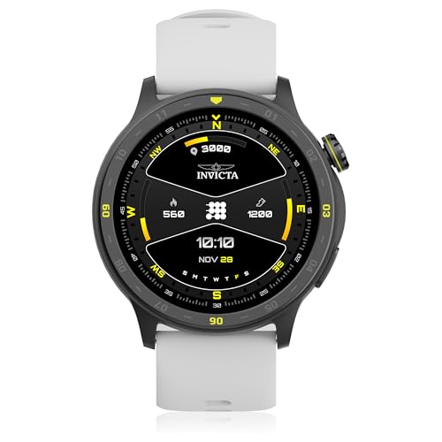 Image of Invicta I-Tech Digital Smartwatch, 1.43″ Display, Silicone Strap, Swim Tracking, 100+ Sports Modes, Bluetooth 5.3, GPS,Unisex