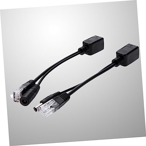 2 piezas Separador Poe Cable Divisor Adaptador de Cobre para Cámaras IP, Routers y DC miniatura 3