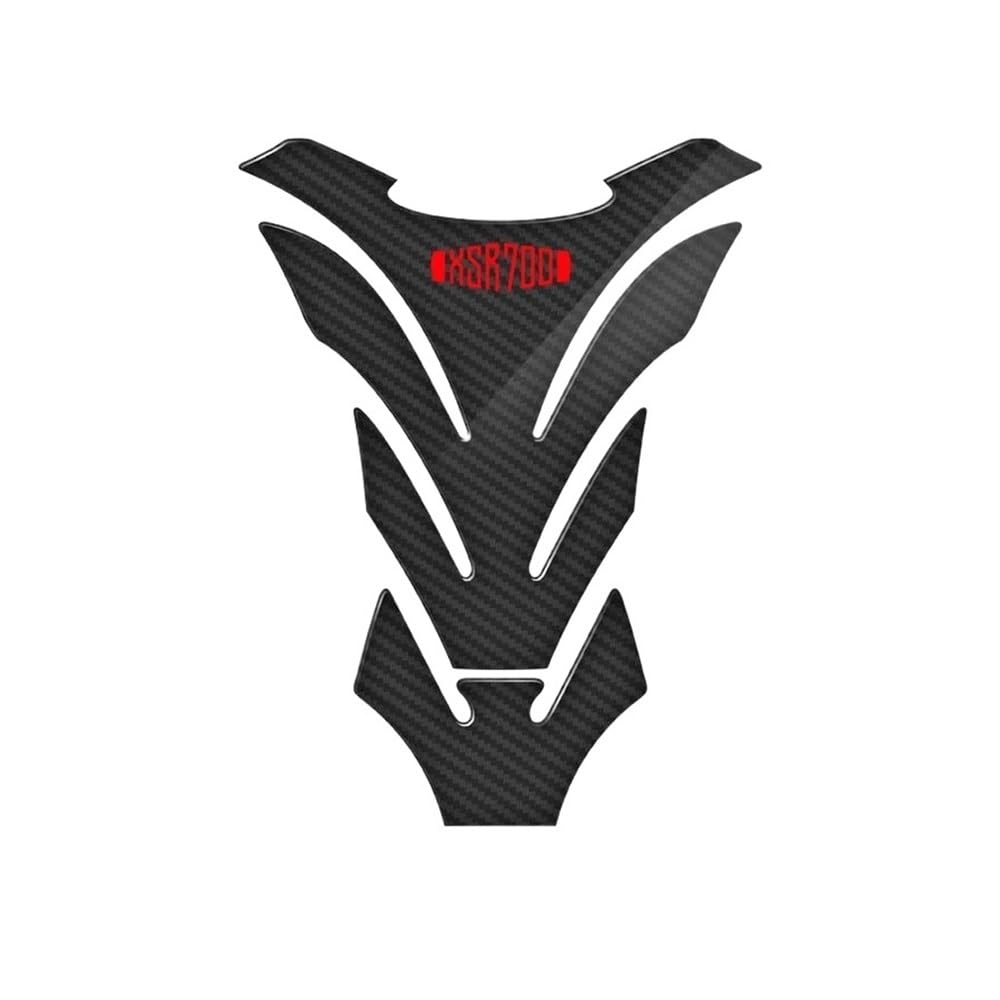 Tank Pad Protector Carbon Fiber Motorcycle Fuel Tank Pad Cover Protector Decal Stickers for XSR700 Tank Pad Sticker