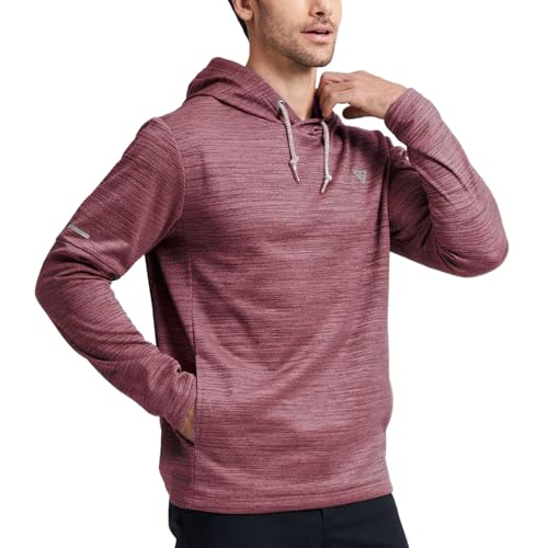 Image of M MAELREG Hoodies for Men Golf Fleece Hooded Sweatshirts Dry Fit Athletic Lightweight Casual Midlayer Mens Hoodies Pullover