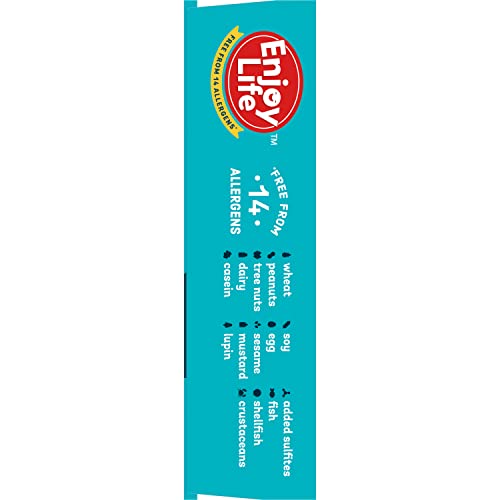 Enjoy Life Dairy Free Chocolate Candy Bars, Soy Free, Nut Free, Gluten Free, Non Gmo, Ricemilk Crunch,1 Box Of 12 Bars #TOP4