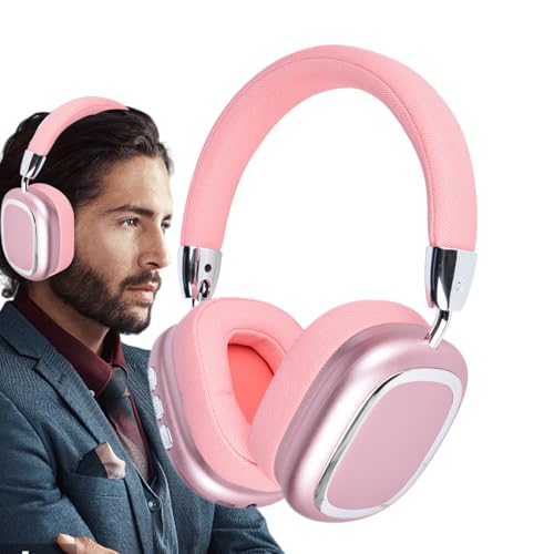 Auricolari Over-Ear Senza Fili Con Microfono Incorporato Cuffie Leggere Per Streaming Giochi Viaggi Volo Sport Allenamento E Lavoro Per Uomini
