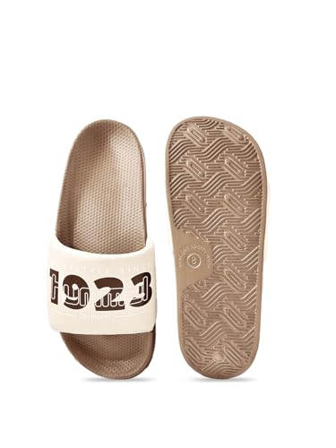 Image of hummel TREFF MEN SLIDERS Comfortable Cushioned Sole Arch Support Durable Lightweight Flexible Trendy Style Flip flops and Slippers Slides for Men Daily use Chappal