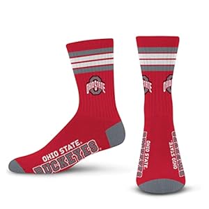 For Bare Feet NCAA Deuce Crew Socken