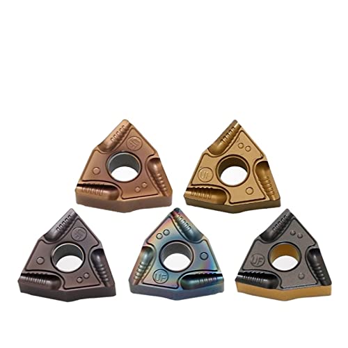 Insertos para Torno, 10 Piezas Carburo 080404R UF miniatura 1