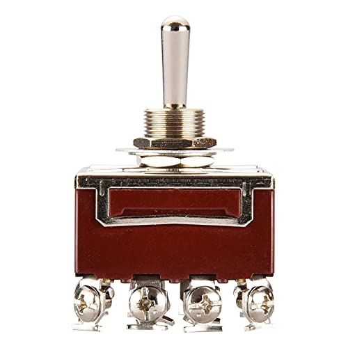 Heschen Interruttore a levetta in metallo, 4PDT