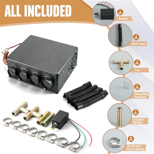 Therwen 12V Underdash Heater Kit