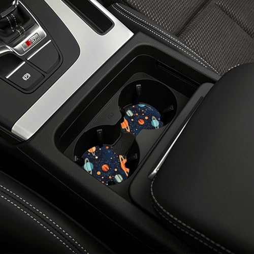 Portavasos para Auto con Diseño Sistema Solar 2 Piezas miniatura 4