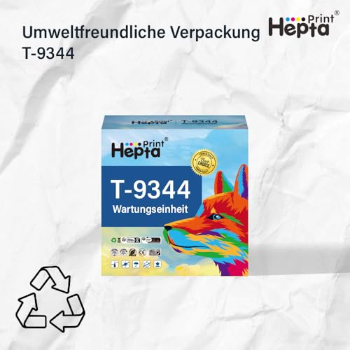 Hepta Print E-C9344 Tinte Wartungsbox Kompatibel für Epson C12C934461 Wartungsbox für Expression Home XP-3100/3150 XP-4100/4101 XP-4105/4200/4205 Workforce WF-2830/2850/2851/2930/2950 EW-452A (1)