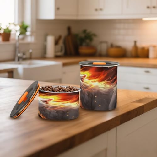 Lata hermética para café acero inoxidable 500 ml miniatura 6