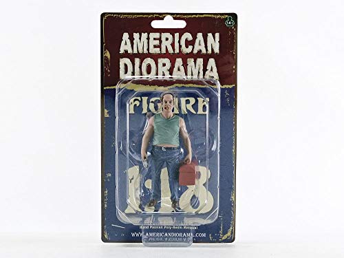 American Diorama- Voiture Miniature de Collection, 38180, Bleu Cover