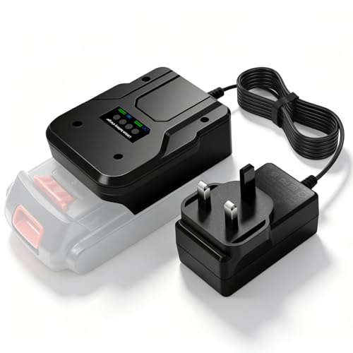 Gemho 2A Fast Charger for All Black and Decker 20V Battery Black