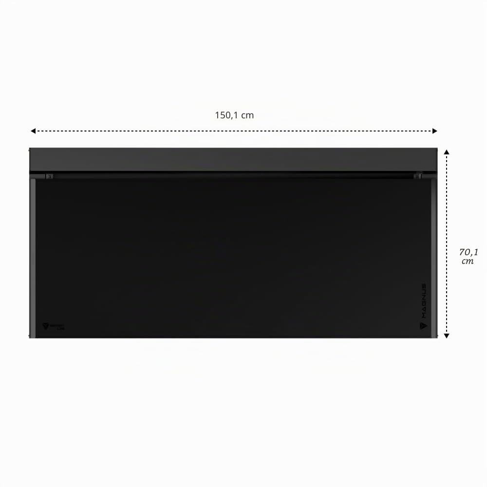 Secretlab MAGNUS Pro Scrivania Regolabile Elettrica, Similpelle Black | Scrivania ergonomica, Gestione magnetica dei cavi, Alimentazione integrata, Vassoio passacavi