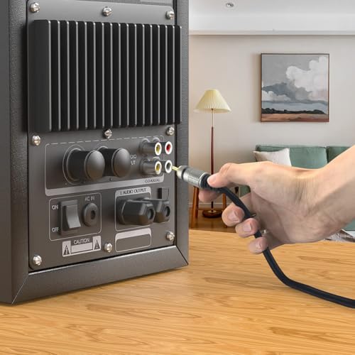 Image of MX RCA Cable 2RCA Male to 2RCA Stereo Audio Cable Gold Plated Adapter Dual Shielded for Home Theater Amplifier Hi-Fi System Car Sound Speaker PARENT (1 rca male to male, 10M)