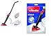 Vileda Steam Power Pad Dampfreiniger [Energieklasse A], Eco-Verpackung & Steam Ersatzbezug Dampfreiniger Ersatz Microfaser 2er Pack