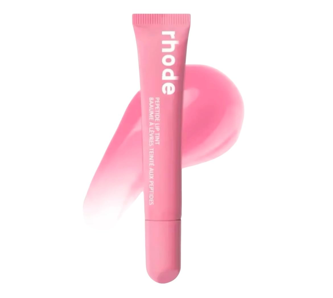 Peptide Lip Tint, Nourishing Lip Care, Long Lasting Hydrating Lip Gloss Makeup,Peptide Lip Treatment,Skin Jelly Bean Peptide Lip Tint Jelly Lip Balm 0.3oz/10ml In Box