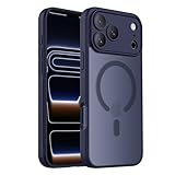 Symcele Designed for iPhone 17 Pro Max Case, Compatible with MagSafe, [Camera Protection] [15FT Military Drop Protection] Shockproof Translucent Matte Anti-Slip Phone Case, 6.9