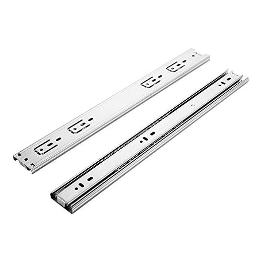 BGROESTWB Lådor diabilder 2 st lager diabilder dator låda bricka tillbehör, möbler skåp räcken rack kraftig (färg: Silver, storlek: 56 cm)