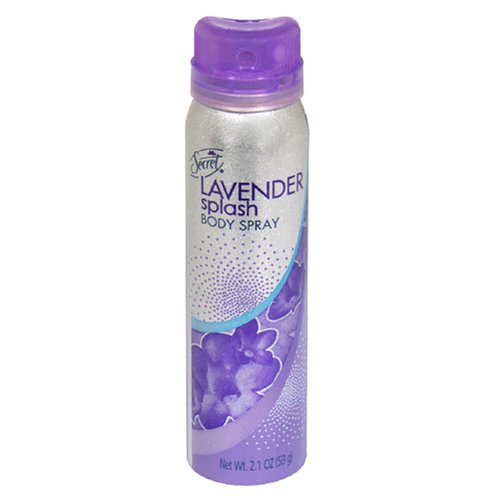 Secret Body Mist, French Lavender, 2.1 Ounce. by Secret