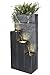 Großer Springbrunnen BK846 mit LED Beleuchtung Gartenbrunnen mit Dekorationsbecken Kaskade (101x43x25,5 cm)