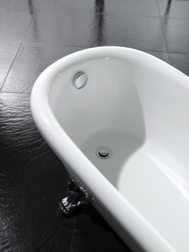 Ove Decors, 66 Inches, Clawfoot 66 White And Faucet #TOP2
