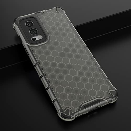 Image of Glasgow Back Case Cover Compatible with OnePlus Nord 2 5G (Stylish Design) - Black