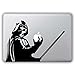 DARTH VADER/STAR WARS - Adesivo per Apple MacBook con 11", 13", 15" e 17" (14" Pro (2021+), colore: Nero