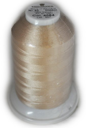 Hilo Rheingold Rayon 4084 Medium Ecru 5500 yd miniatura 1